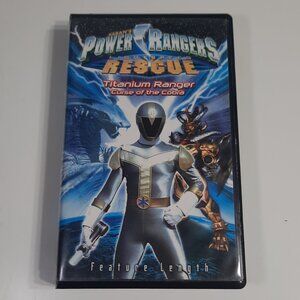 Power Rangers Lightspeed Rescue VHS Titanium Ranger Curse Cobra Tested Works